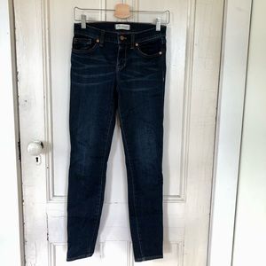 Madewell skinny skinny jeans, size 25